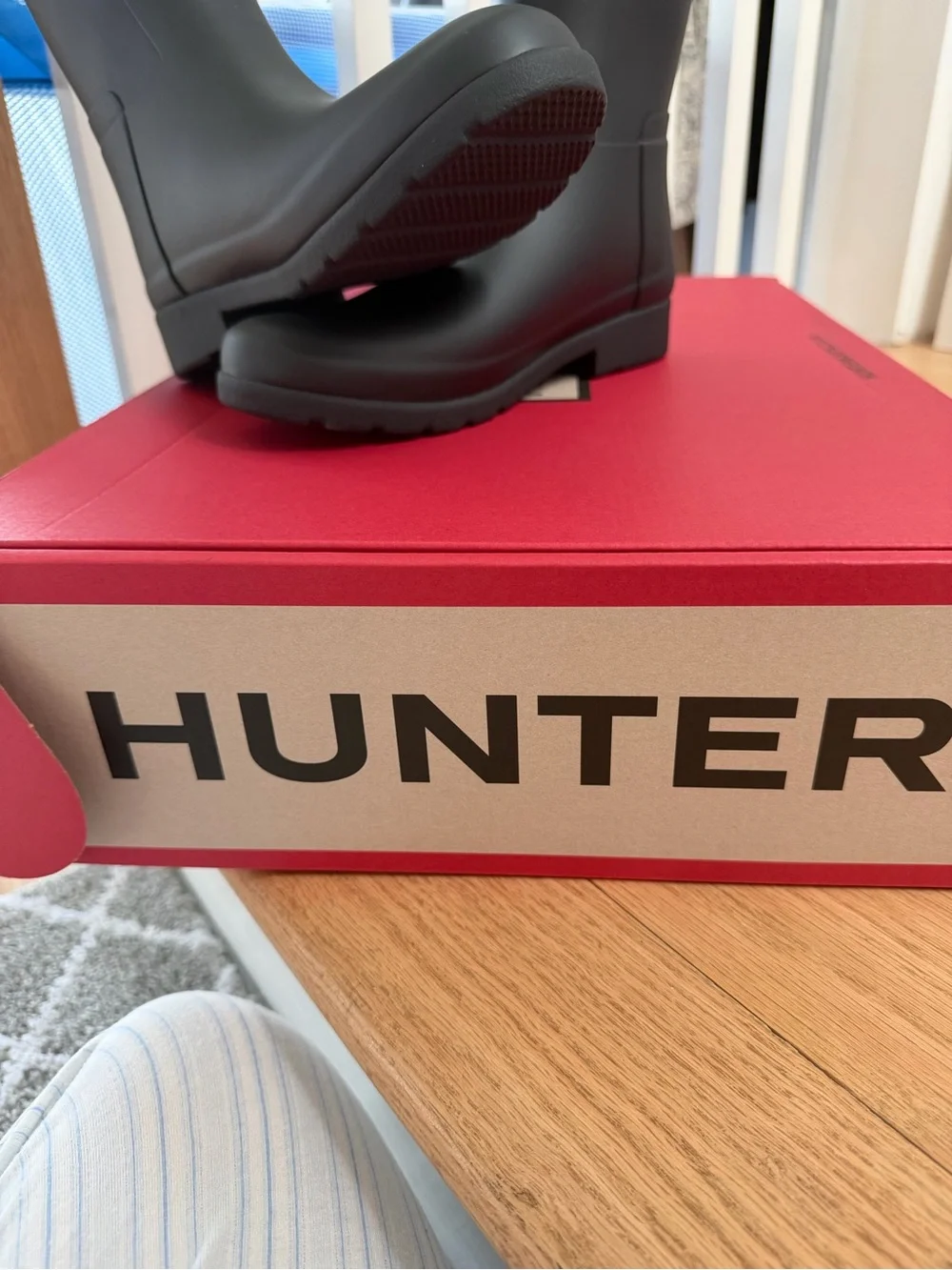 Hunter Matte Black Women's Tall Rain Boots